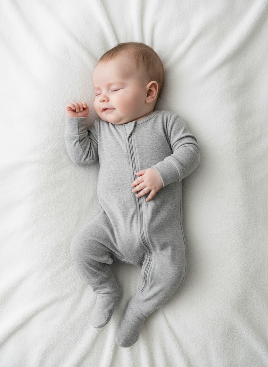 BABY ZIP-UP ONESIE