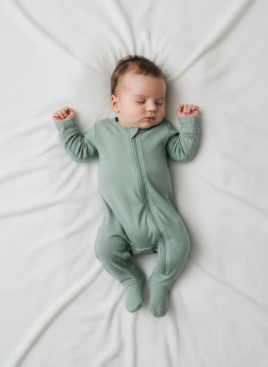 BABY ZIP-UP ONESIE